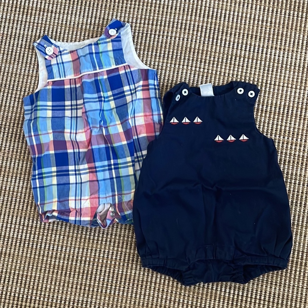 Janie and jack cute sailor baby jumpsuit